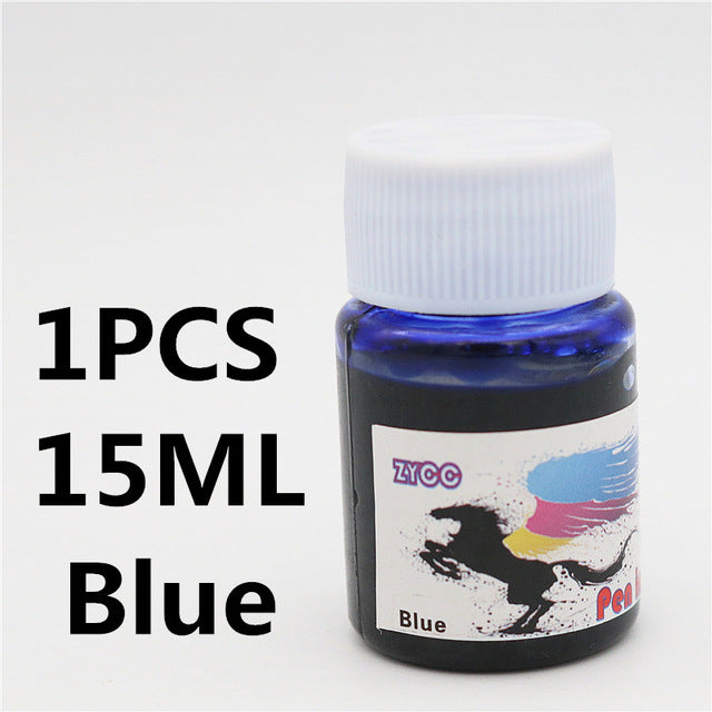 Fountain Pen ink  15ML 10 colors portable pen ink quality is not hurt pen